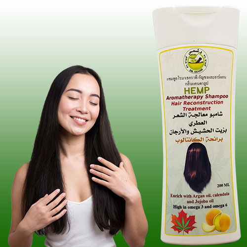 CBD and Argan Oil Hair Treatment Shampoo | Cantaloupe Scent