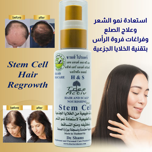Hair regrouth and baldness treatment spray