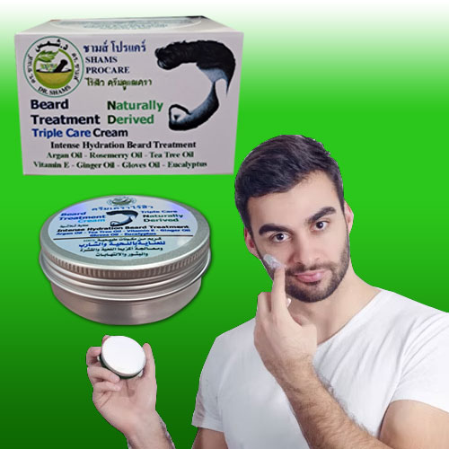Beard & Mustache Thickening and Acne Treatment Cream